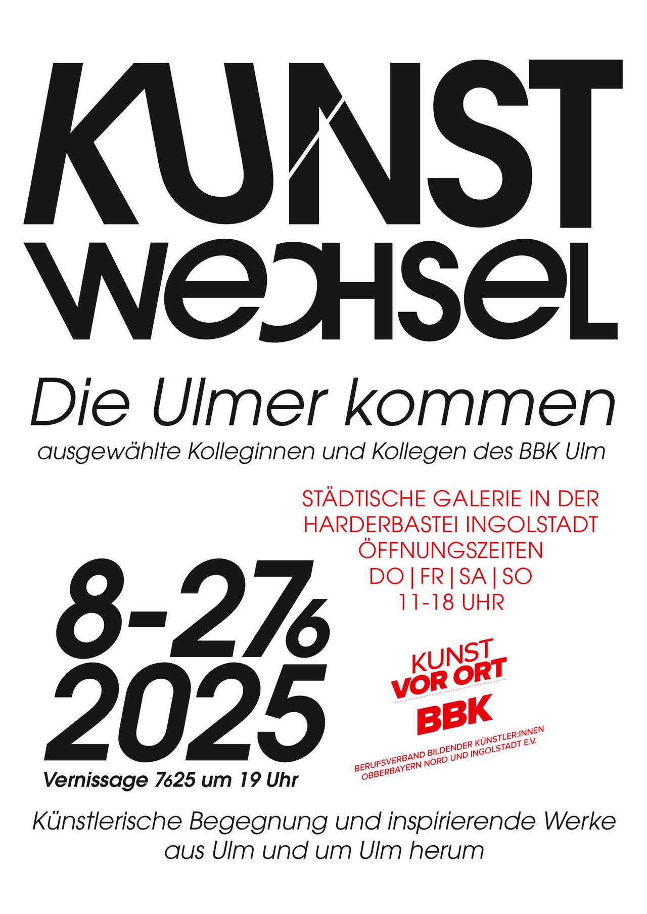 Image for Kunstwechsel - Städtische Galerie Harderbastei