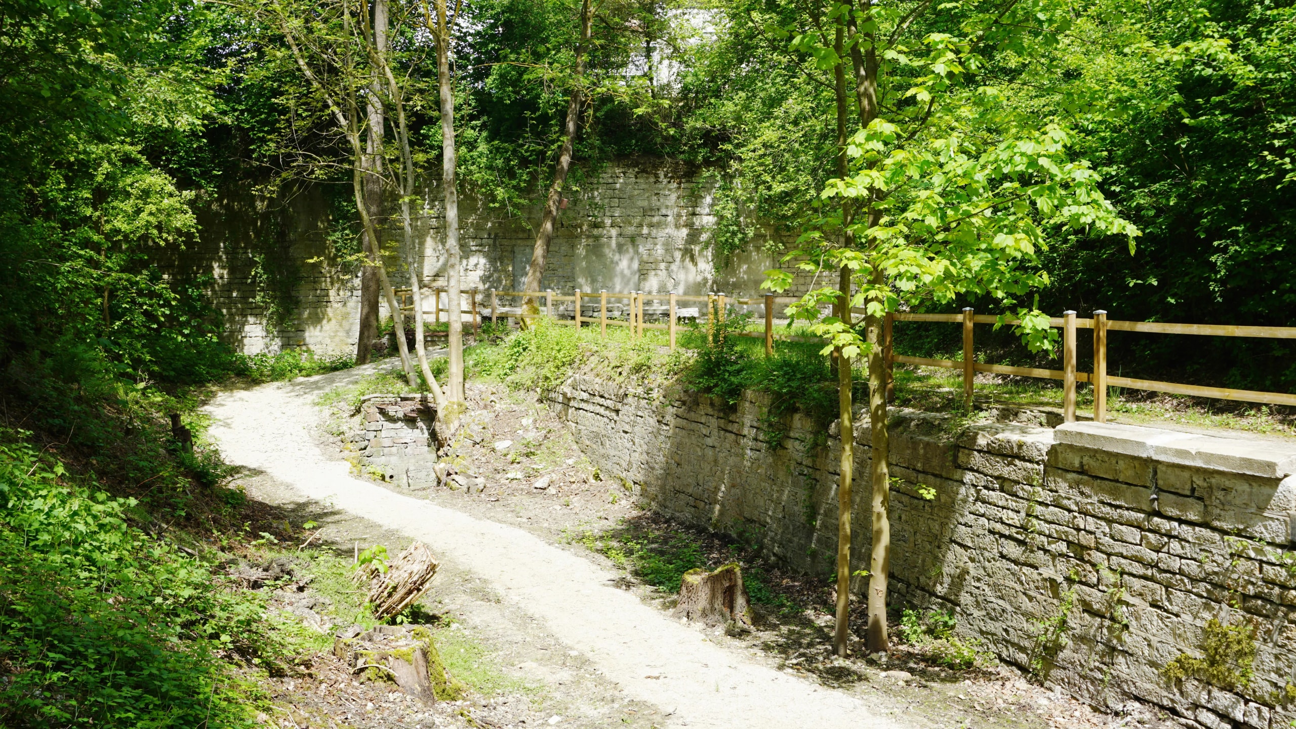 Reste des Zwischenwerk 5 Großmehring der Bayerischen Landesfestung Ingolstadt