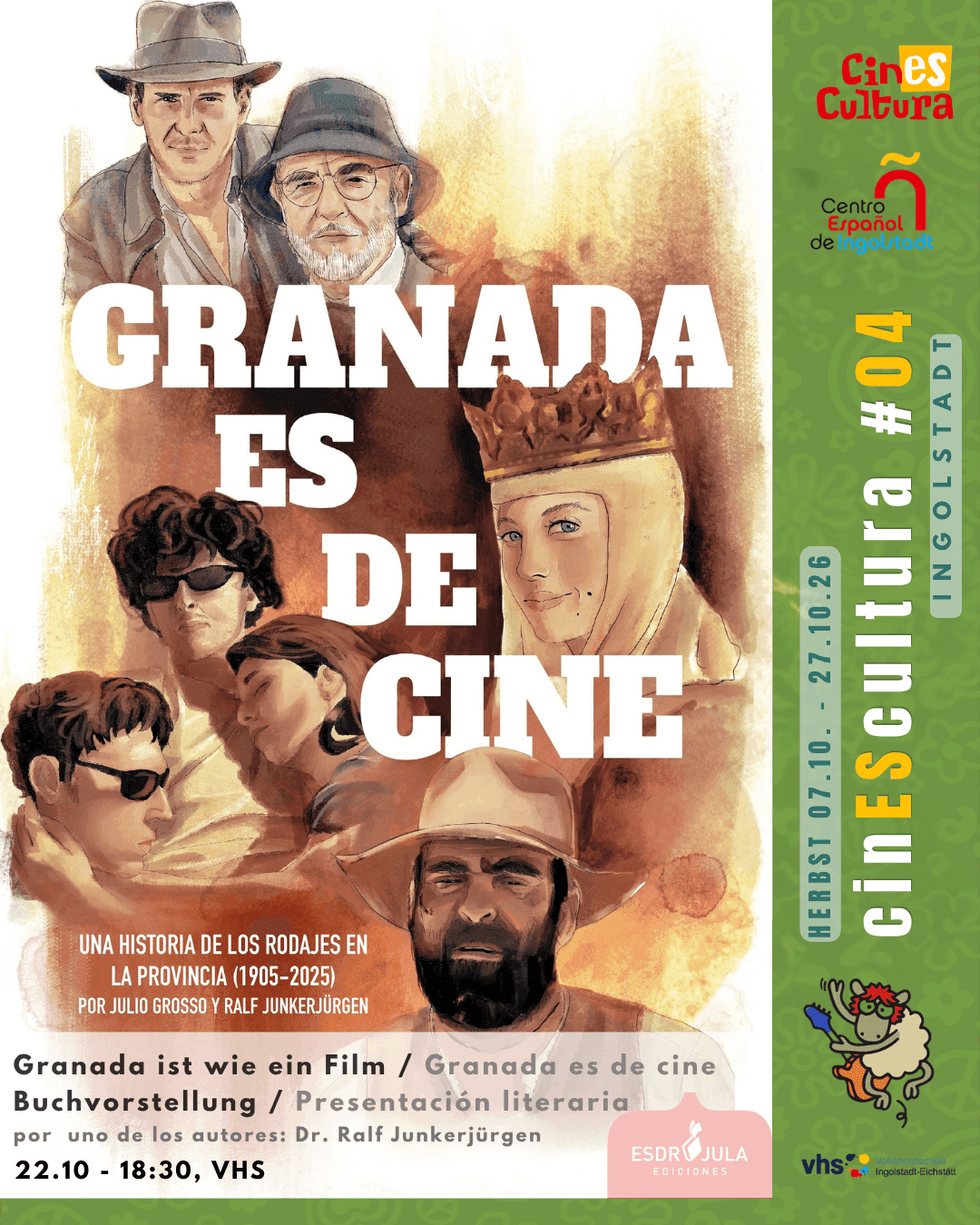 Buchvorstellung "Granada ist wie ein Film - Granada es de cine"