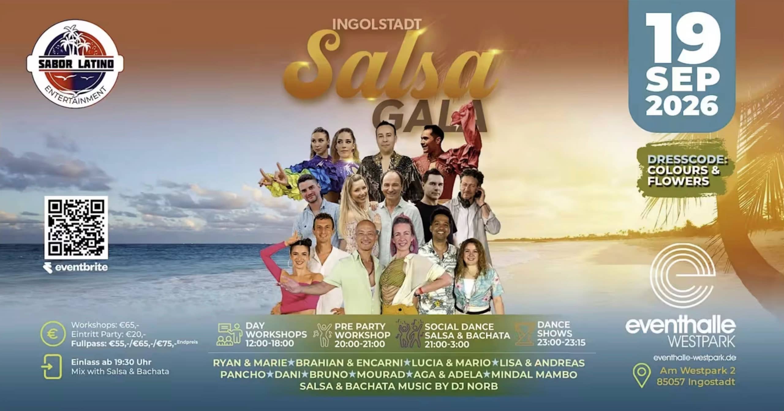 Image for Salsa Gala - eventhalle Westpark