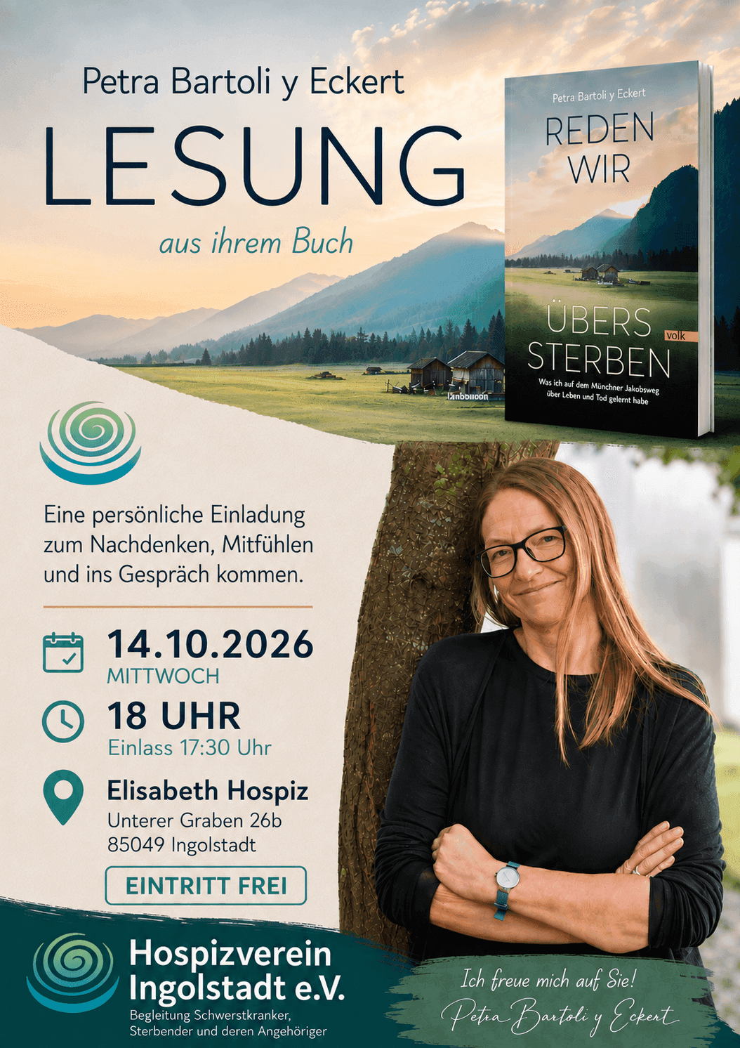 Image for Lesung aus dem Buch "Reden wir über Sterben" von Petra Bartoli y Eckert -