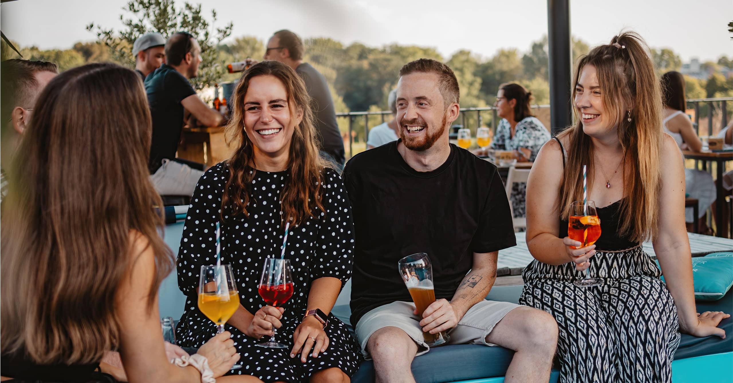 Abkühlen und Genießen in der SOMMER LOUNGE