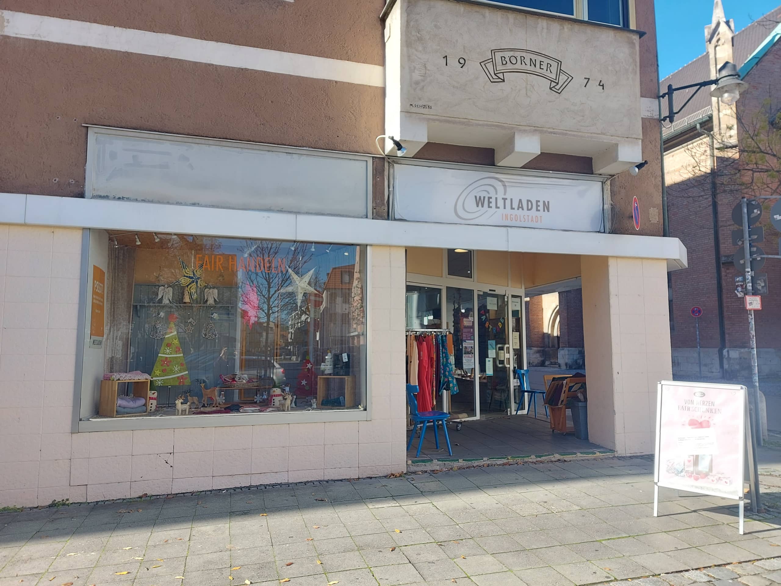 Weltladen Ingolstadt e. V. - Banner