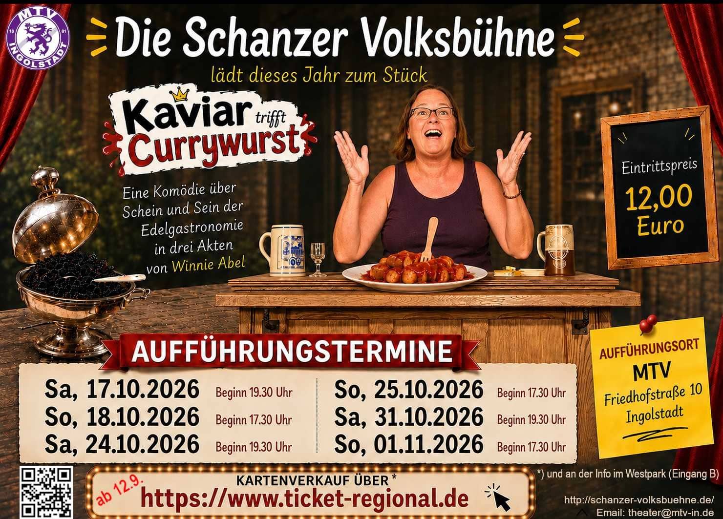 Theater Kaviar trifft Currywurst